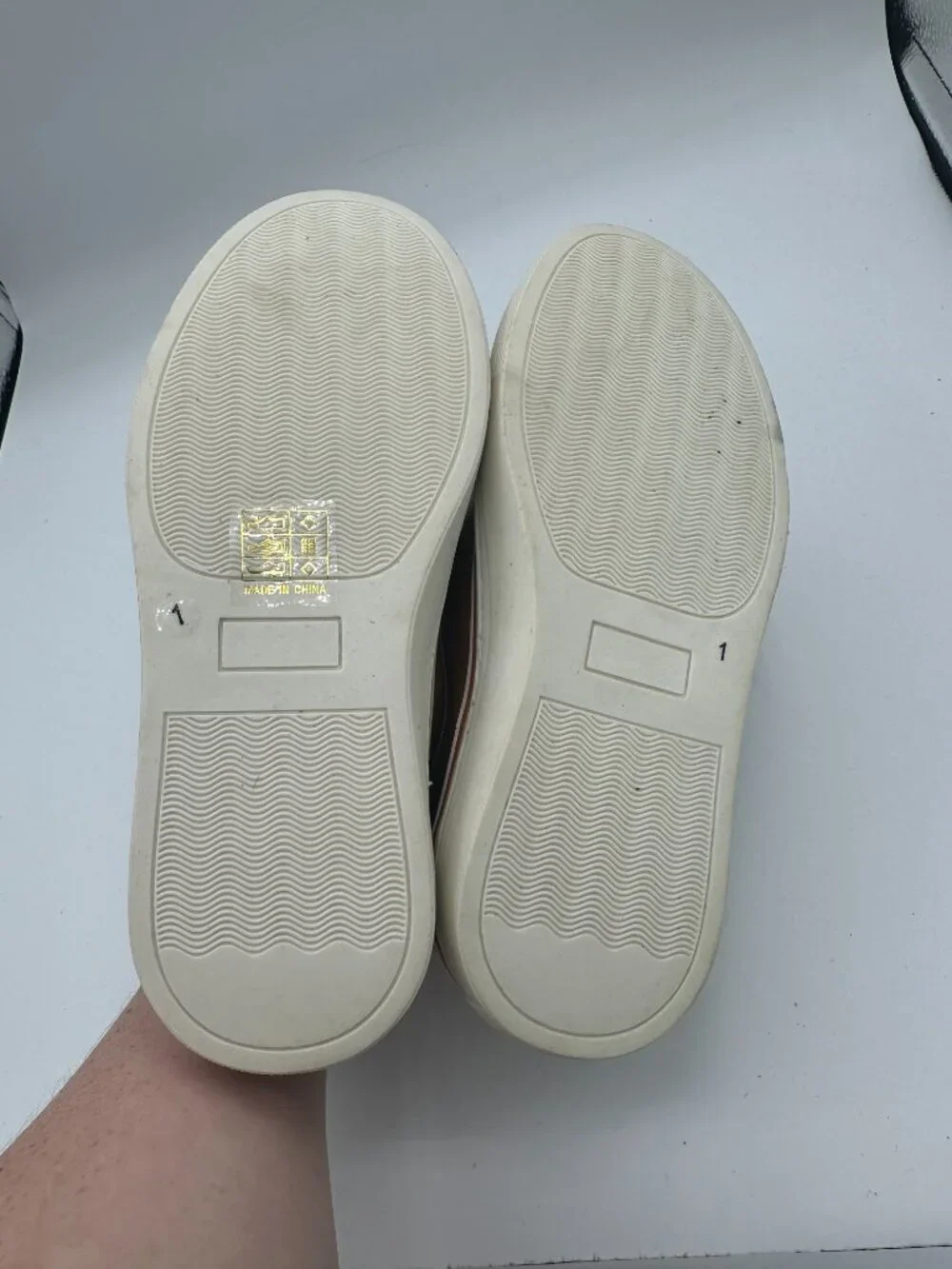 Bruno Marc Kids' Slip-On Loafers Brown Size 1